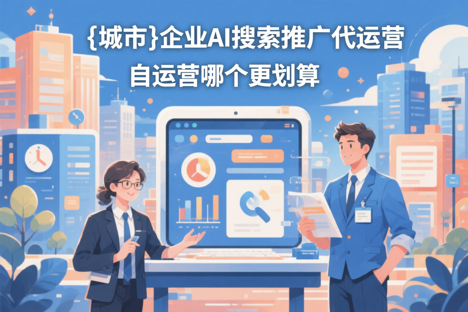 邯郸企业AI搜索推广代运营和自运营哪个更划算