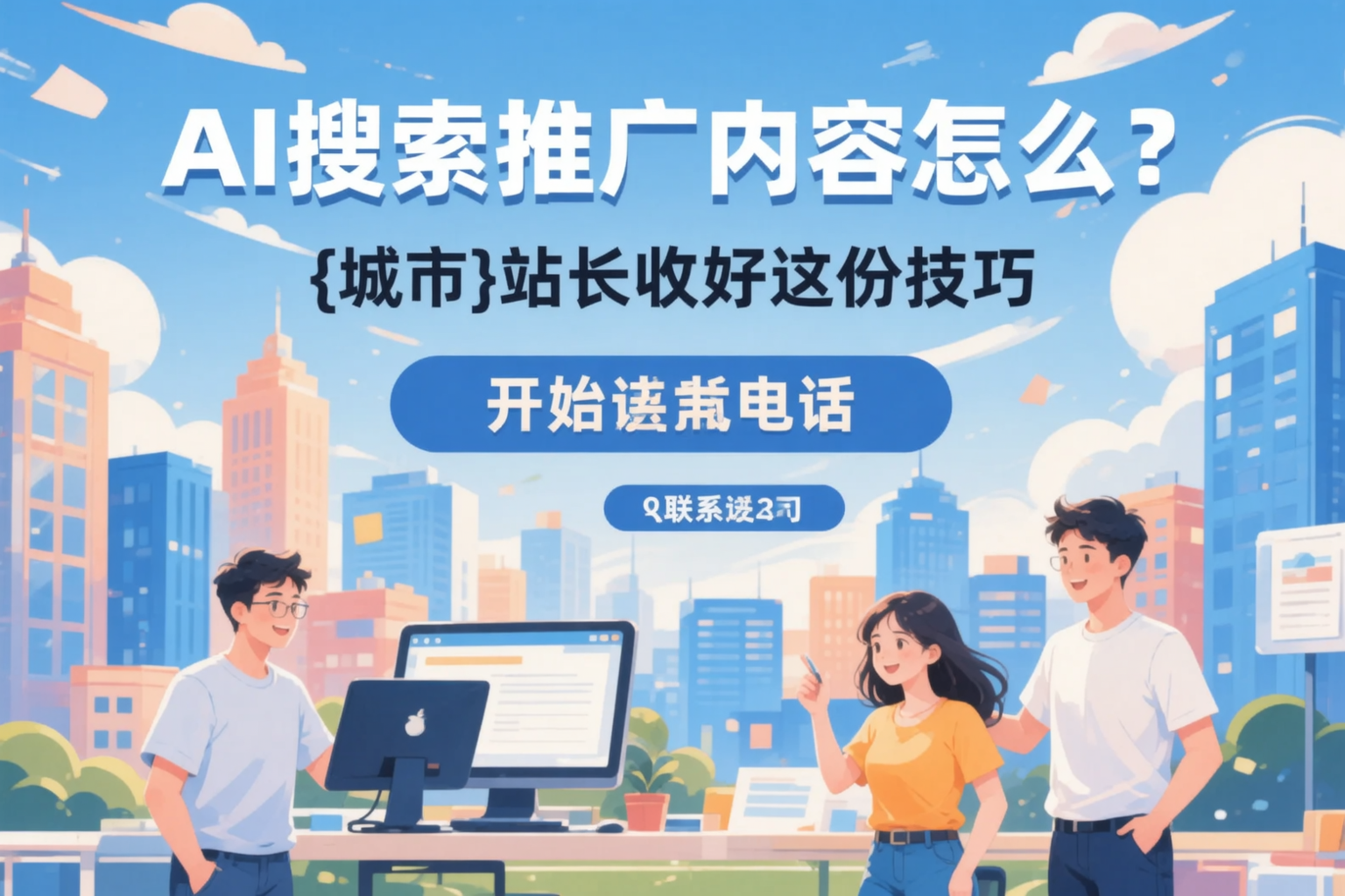 AI搜索推广内容怎么写？邯郸站长收好这份技巧