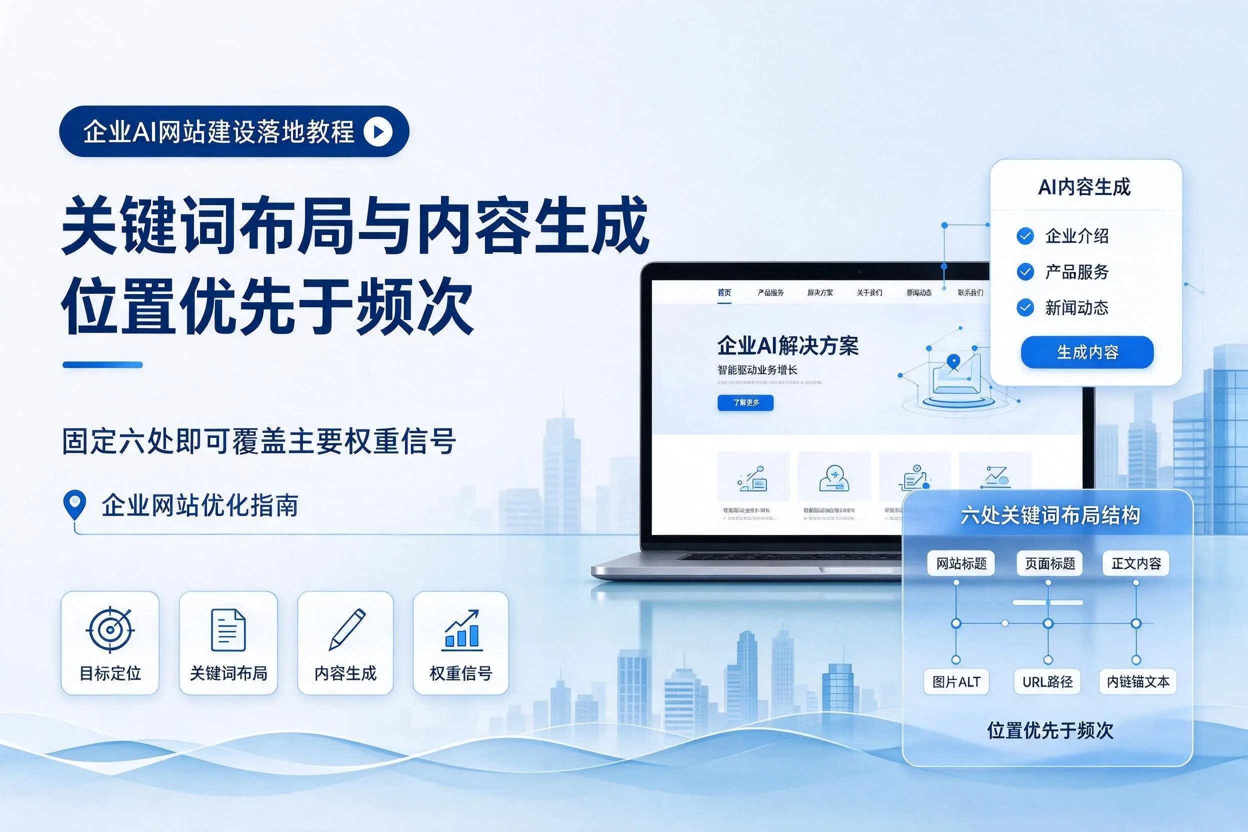 邯郸企业AI网站建设落地教程：关键词布局与内容生成